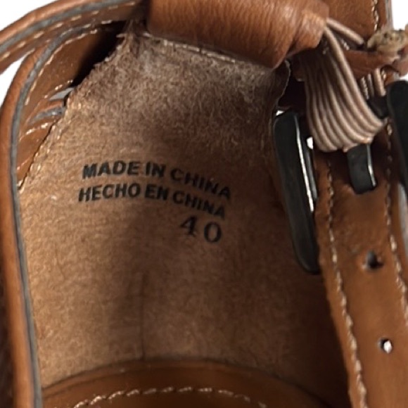 ALDO Brown Platform Strappy Sandal Size 9 - Picture 6 of 14